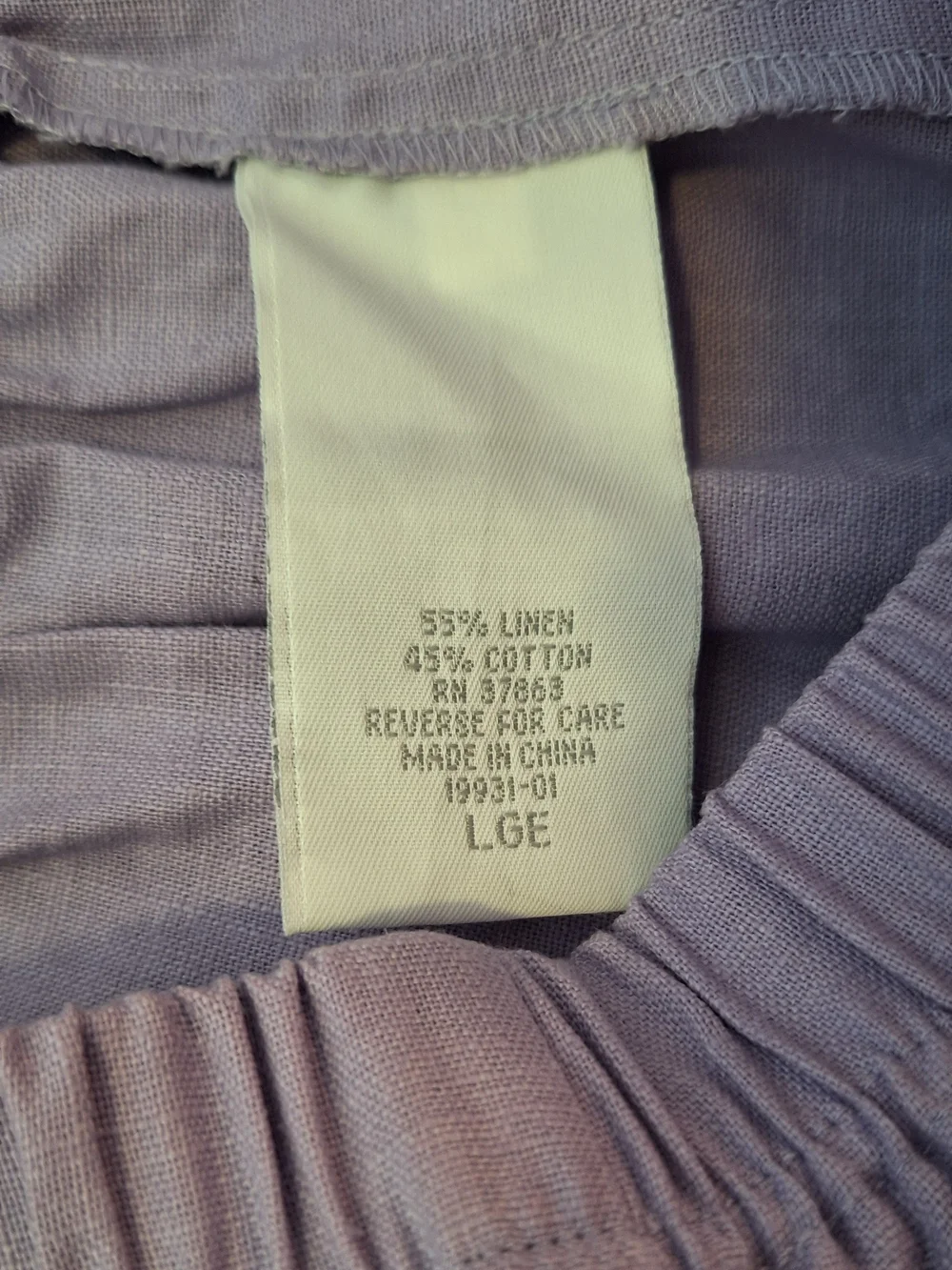 Lilac S/S Button Front Blouse And Matching Short Set